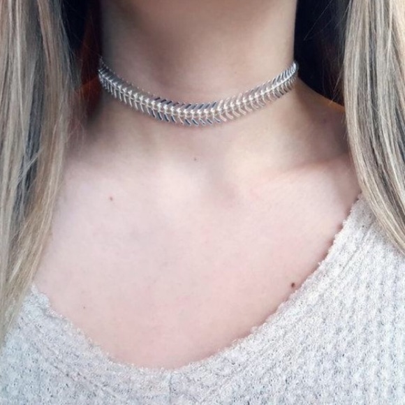 Fishbone Choker Flash Sales, 52% OFF 